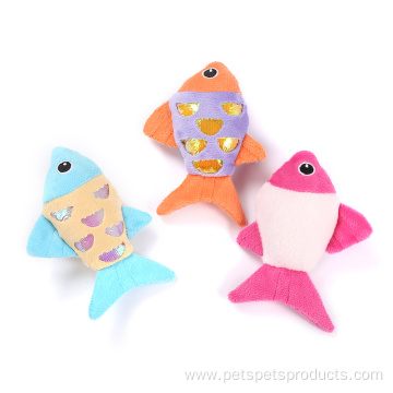 Soft Cat Toy Catnip Fish Cat Plush Toy